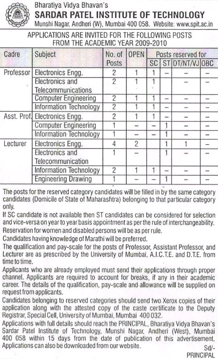 faculty posts_ad_2009