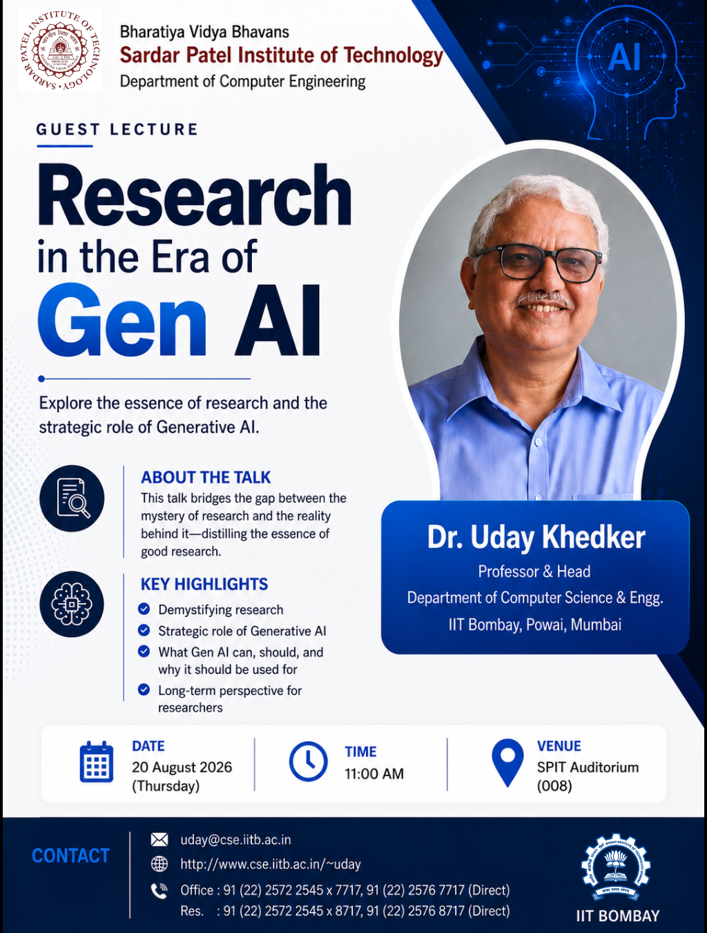 Research in the Era of Generative AI